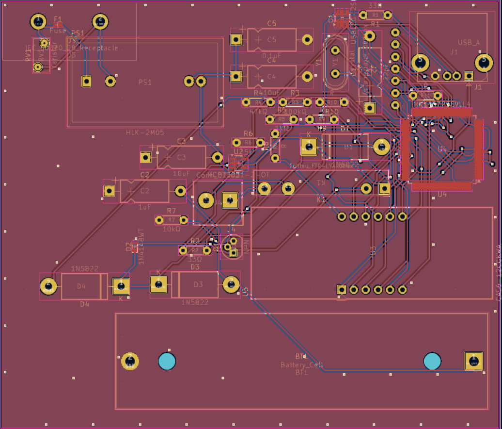 PCB layout