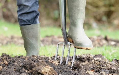 Soil aeration is real work